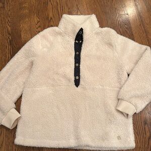 Calvin Klein women’s sherpa pullover size Medium